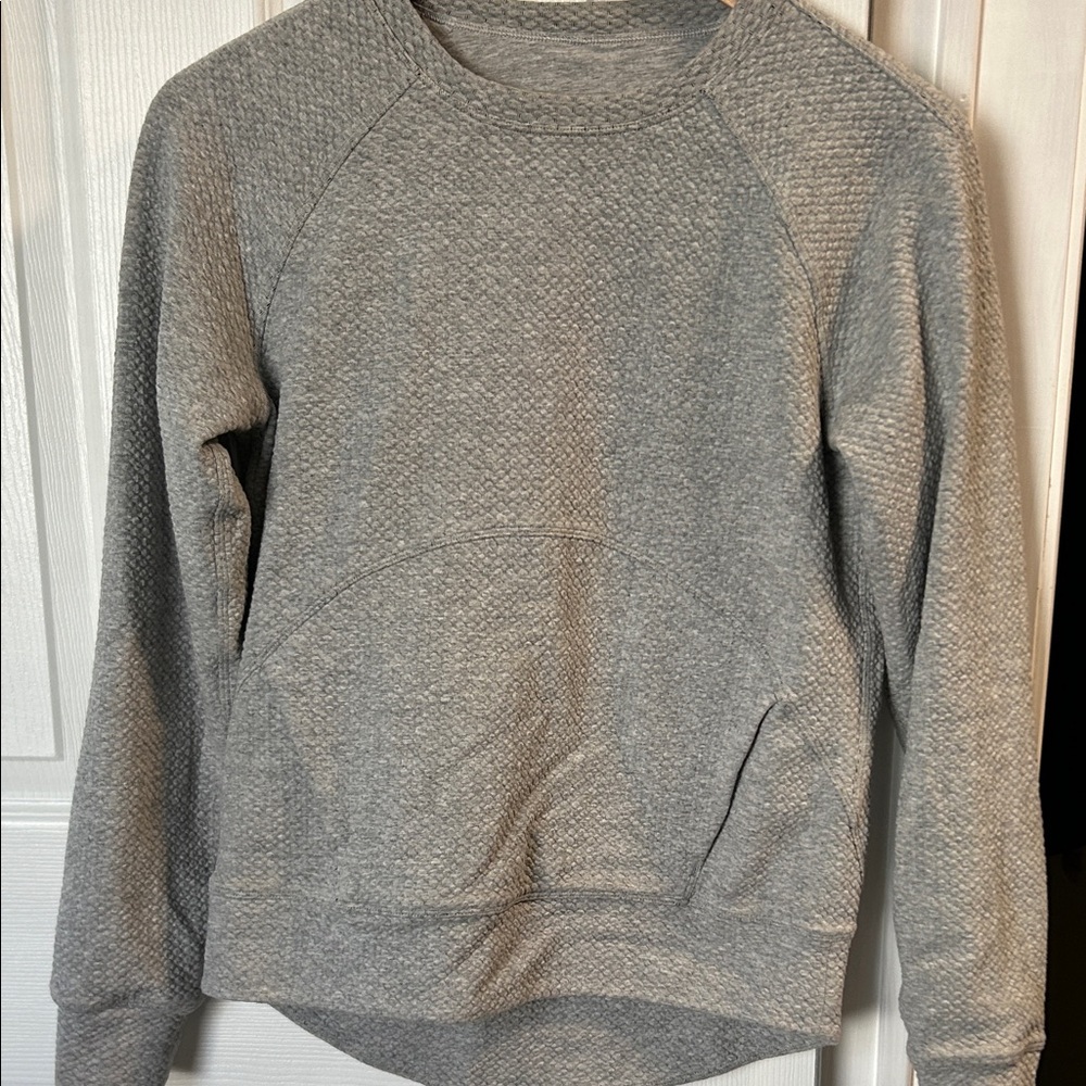 lululemon athletica Gray Sweatshirt